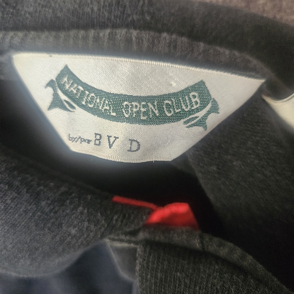 Vintage National Open Club Colourblock Polo. XL. 22ptp - Picture 3 of 7